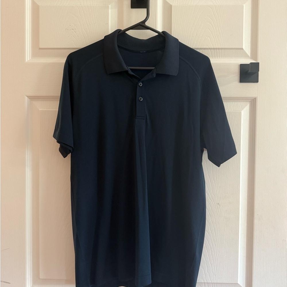 Lululemon Athletica Dark Blue Polo Shirt